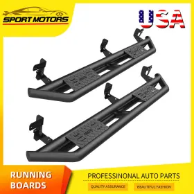 Ledkingdomus 197839176652 Running Boards For 2009 - 2018 Dodge Ram 1500 Quad Cab 6.5 Inch Nerf Bars Side Steps