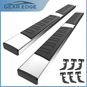 Ledkingdomus 197839262416 6 Inch Running Boards For 2010-2018 Dodge Ram 1500 2500 Crew Cab Nerf Side Bars S/s
