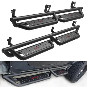 Ledkingdomus 197839288089 Running Boards For 2009- 2018 Dodge Ram 1500 2500 Crew Cab Truck Side Step Bars