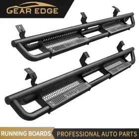 Ledkingdomus 197839291287 6 Inch Running Boards For 2005-2023 Toyota Tacoma Double/crew Cab Side Step Bars Blk