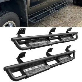 Ledkingdomus 197839478589 6 Inch Running Boards For 2019-2025 Dodge Ram 1500 Crew Cab Drop Side Step Nerf Bars