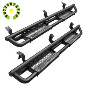 Ledkingdomus 197839503052 6 Inch Running Boards For 2005-2023 Toyota Tacoma Double Crew Cab Drop Step Nerf Bar