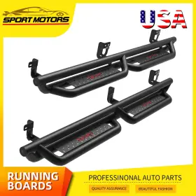 Ledkingdomus 197839550896 6 Inch Running Boards For 2009-2018 Dodge Ram 1500 2500 Crew Cab Drop Side Step Bars