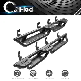 Ledkingdomus 197839752337 Running Boards For 2015-2025 Chevy Colorado Canyon Crew Cab Bed Access Side Step