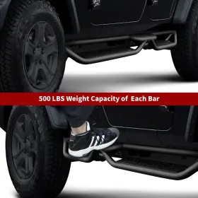 Ledkingdomus 197839878945 6 Inch Running Boards For 19-24 Silverado Sierra Crew Cab Truck Side Steps Nerf Bars #3