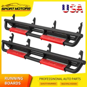 Ledkingdomus 197839906631 Running Boards For 2007-2021 Toyota Tundra Crewmax Drop Step Nerf Bars Side