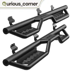 Ledkingdomus 199449037668 Running Boards Side Steps For 2015-2026 Ford F-150 Super Crew Cab Drop Step Bars