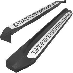 Ledkingdomus 199449049791 For 2014-2019 Toyota Highlander Aluminum Nerf Bars Side Steps 4 Inch Running Boards