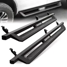 Beysh0003796be Ledkingdomus Running Boards For 2007-2021 Toyota Tundra Crewmax Cab Side Steps Powder-coated
