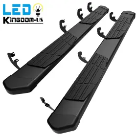 Beysh4vvzf Ledkingdomus Running Boards For 20-26 Silverado/ Sierra 1500 2500hd 3500hd Crew Cab Side Step