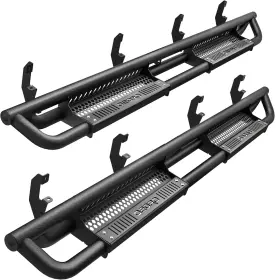 Beysh4ymto Ledkingdomus For 2019-2025 Chevy Silverado 1500 Crew Cab 6 Inch Running Boards Drop Side Step Bar