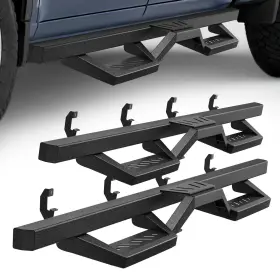 Beysh9yk7o Ledkingdomus Running Boards For 2019- 2025 Silverado Sierra 1500 Crew Cab Drop Step Nerf Bars