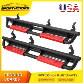 Beysheb8t1 Ledkingdomus Running Boards For 2007- 2021 Toyota Tundra Double Cab Truck Drop Step Nerf Bars