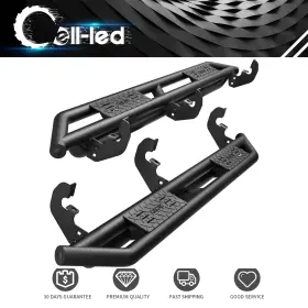 Beyshgo66x Ledkingdomus Running Boards For 2015- 2025 Colorado Canyon Crew Cab Armor Side Step Nerf Bars