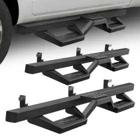 Beyshhd835 Ledkingdomus Running Boards Step For 2010-2024 Ram 1500 Classic 2500 3500 Crew Cab Nerf Bars