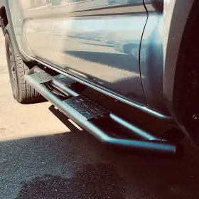 Beyshjal2a Ledkingdomus Bolt-on Running Boards For 05- 23 Toyota Tacoma Double Cab 6.5 Inch Bars Side Steps #2