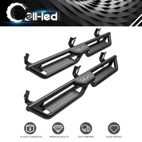 Beyshqlq9b Ledkingdomus 6 Inch Running Boards For 2009-2018 Dodge Ram 1500 2500 3500 Crew Cab Drop Side Step