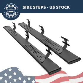 Beyshv6f78 Ledkingdomus For 2019-2025 Ram 1500 Crew Cab Nbs 6.5 Inch Aluminum Alloy Running Board Nerf Bars