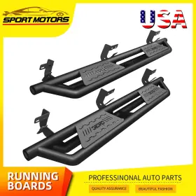 Beyshvdfi3 Ledkingdomus 7 Inch Running Boards For 2009-2018 Dodge Ram 1500 10-24 2500 3500 Crew Cab Step