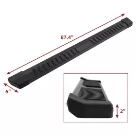 Beyshvq302 Ledkingdomus For 1999-2016 Ford F250 Super Duty Supercrew Cab 6 Inch Running Boards Abs Side Step #2