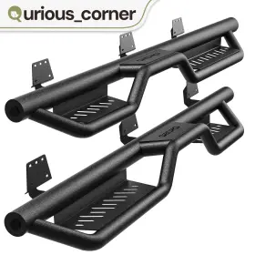Beyshwau8v Ledkingdomus 6 Inch Running Boards Step Bars For 2019-2026 Dodge Ram 1500 Crew Cab Drop Side