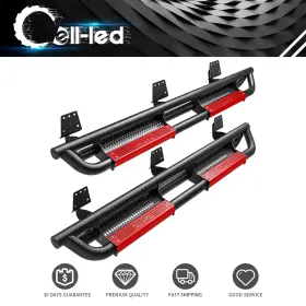 Beyshzk2lh Ledkingdomus 6 Inch Running Boards For 2019-2025 Dodge Ram 1500 Crew Cab Drop Down Side Step Bars