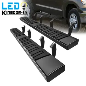 E03ss0151 Ledkingdomus 6 Inch For 2024 Toyota Tacoma Double Cab 4-door Running Boards Nerf Bar Side Steps