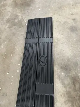 51771-6a080 Lexus Oem Used Factory Running Board Step Pads 2003-2009 Gx470 Both Sides