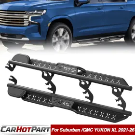 Ss-c147-ch Longsun Black Running Board For Chevrolet Suburban 2021-2026 Stairs Nerf Bar Side Steps