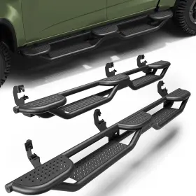Longsun Ss-c342-ge Running Board Nerf Bars Side Steps Plate For 2015-2026 Chevy Colorado/gmc Canyon