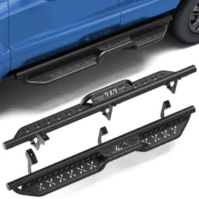 Ss-t118-f Longsun Textured Black Drop Side Step Running Boards Nerf Bar For Lexus Gx470 2003-2009