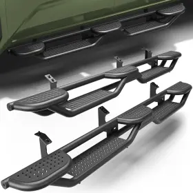 Longsun Ss-t304-ge 3-raised Side Step Plate Running Board For 2024-2026 Toyota Tacoma Double Cab