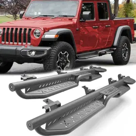 Ss-j186 Lsmmotor Running Boards For 2020-2025 Jeep Gladiator Jt 4 Door Side Step Drop Nerf Bar