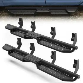 Ss-n1b2 Lsmmotor Running Boards Nerf Bar For 2004-2024 Nissan Titan And 2016-2024 Xd 4door