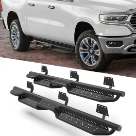 Ss-r193 Lsmmotor Running Boards For 2019-2025 Dodge Ram 1500 Crew Cab Nerf Bar Side Step 4door