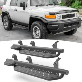 Ss-t114 Lsmmotor Running Boards For 2007-2014 Toyota Fj Cruiser Suv Steel Nerf Bars And Step Rails