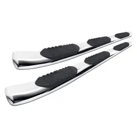 244115033 Lund For Ram 2500 11-20 5 Inch Wheel-to-wheel Polished Oval Curved Tube Steps