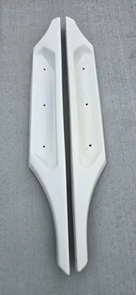 35138 Lund Nos Fiberglass Stepmates 1997-2004 Ford F150 Single Cab Truck Steps