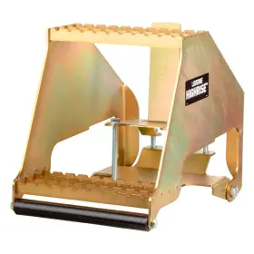 Luverne Truck Equipment 409925l Highrise Folding Rear Zinc Plated Entry Step