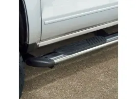 477125-401449 Luverne Truck Equipment Regal 7 Polished Stainless 125 Inch Oval W2w Steps