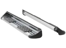 481032-571632 Luverne Truck Equipment Polished Stainless Steel Side Entry Running Boards