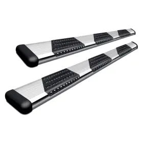 583114-571447 Luverne Truck Equipment For Chevy Silverado 3500 Hd 15-19 Side Steps 6 Inch O-mega Ii Wheel-to-wheel