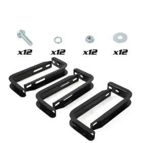 A28mnfb012bk M-auto Black 6 Inch Side Step Running Board Nerf Bar For 2005-22 Nissan Frontier Crew Cab #2