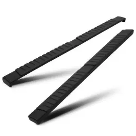 A28mnfb012bk M-auto Black 6 Inch Side Step Running Board Nerf Bar For 2005-22 Nissan Frontier Crew Cab