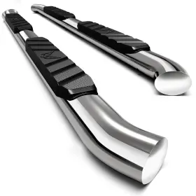 Ss2c35017mx Maxmate 3.5 Inch Oval Nerf Bar Side Steps Compatible With 20072018 Chevy Silverad