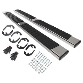 0t8acw Maxpeedingrods Anti-slip Running Boards Side Steps For Silverado/sierra 1500 Crew Cab 2019-2026