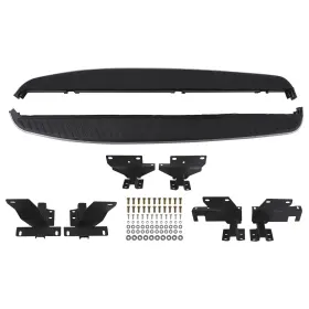 1ehsr4 Maxpeedingrods Running Boards Side Step Bars For Land Rover Range Sport 2006-13 Black
