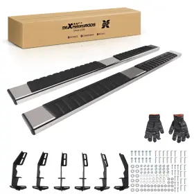 3ecgdl Maxpeedingrods Non-slip Side Steps Nerf Bars For Ram 1500 Tradesman 2019-2025 Running Boards