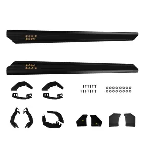 4d6ims Maxpeedingrods Nerf Bar Side Steps For Toyota Tacoma 2024 2025 Black Aluminum Easy Access Kit