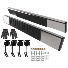 4i0bmw Maxpeedingrods Step Rails Side Running Boards For Ford F-250 1999-2016 450lbs Capacity